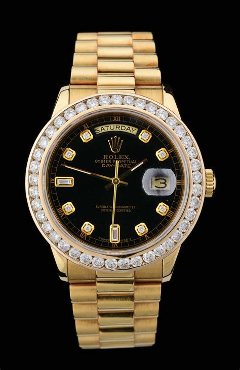 mens rolex diamond|pre owned men's diamond rolex.